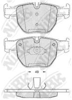 К-т торм. колодок Fr R.Rover III 02- NiBK PN0334