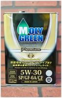 Масло моторное MOLYGREEN PREMIUM SP/GF-6A/CF 5W-30 +PAO 4л. Синтетика