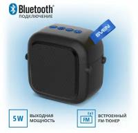 АС PS -48, черный (5 Вт, TWS, Bluetooth, FM, USB, microSD, 500мА*ч)