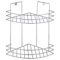 RUS-385035-2 Полка для ванной 2-х ярусная угловая, Rosenberg
