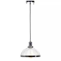 Светильник Lumina Deco Brico LDP 173, E27, 40 Вт, кол-во ламп: 1 шт., цвет арматуры: хром, цвет плафона: бесцветный