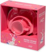 Набор детской посуды Dosh Home AMILA KIDS (розовый) 400211