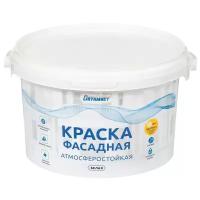 Краска водно-дисперсионная Оптимист F 301 Фасадная атмосферостойкая матовая белый 7 кг