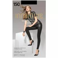 Утепленные хлопковые женские легинсы INNAMORE COTTON 150 leggings, размер 2, цвет Черный