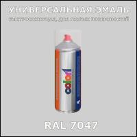 Универсальная аэрозольная эмаль, матовая, RAL 9007, 400 мл