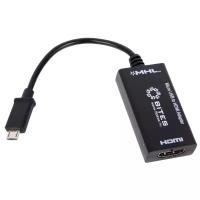 5bites UA-HHFM-MHL Кабель-5bites Адаптер micro USB/BM - HDMI/F + micro USB/BF, MHL