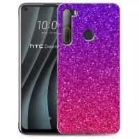 Дизайнерский силиконовый чехол для HTC Desire 20 Pro Тренд Микс