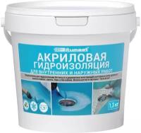 Битумаст Акриловая гидроизоляция (1,3кг) (для внутренних работ)