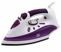 Утюг Irit IR-2233 White/Violet (2000Вт,250мл, паровой удар, вертик. отпаривание, тефлон)