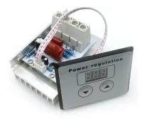 Диммер с цифровым управлением (электронный симисторный регулятор напряжения / мощности) 220В 80А до 10Квт 10000 Вт
