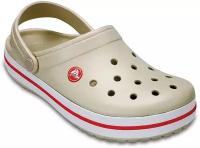 Сабо Crocs Crocband Clog, размер 36/37 RU, бежевый