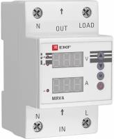 Реле напряжения и тока с дисплеем MRVA 63A PROxima EKF