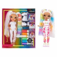 Кукла Rainbow High Color & Create Fashion DIY Doll with Green Eyes с зелеными глазами, 29 см. 500407