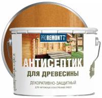 Антисептик для древесины Proremontt, орех, 9 л