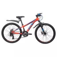 Горный (MTB) велосипед Novatrack Extreme 24 21 Disc (2019) оранжевый 11