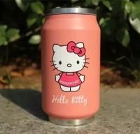 Розовый термос Hello Kitty - стильный и практичный/ Термос для напитков 