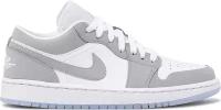 Кроссовки Air Jordan 1 Low White Wolf Grey, 38.5EU