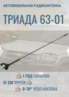 Антенна врезная ВА 63-01/antenna. ru Поворотная, наружная на крышу, пруток прямой 40 см