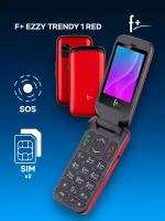 Телефон F+ Ezzy Trendy1, 2 SIM, красный