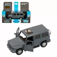 Внедорожник Автопанорама Mercedes-Benz G350d 1:42, 10.8 см, серый