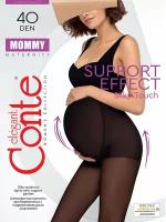 Колготки для беременных Conte MOMMY 40 den, LYCRA®, размер 4=L с х/б ластовицей, цвет Natural=Телесный