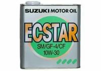 Масло моторное Suzuki ECSTAR MOTOR OIL SAE 10W30 API SM/GF-4 (3L) для автомобильных двигателей универсальное