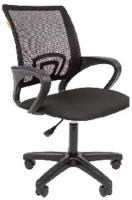 Кресло офисное Easy Chair 304 (LT) TC Net ткань черн/сетка черн, пластик