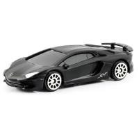 1:64 Машина металлическая RMZ City Lamborghini Aventador LP 750-4 Superveloce (цвет черный матовый) Uni-Fortune 344994SM