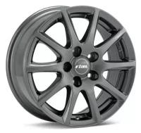 Rial Milano 6.5 R16 PCD:4/100 ET:48 DIA:63.3 Titanium