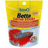 TetraBetta LarvaSticks корм в форме мотыля для петушков и других лабиринтовых рыб 5г (sachet)