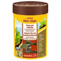 Сухой корм для рыб Sera Wels Chips, 100 мл, 38 г