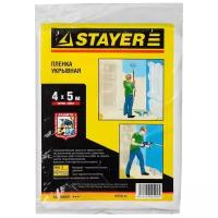 Пленка STAYER ″STANDARD″ защитная укрывочная, HDPE, 7 мкм, 4 х 5 м