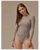 Женское боди футболка с трусами слип из микрофибры My Bo body maglia girocollo tondo