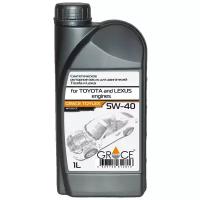 Синтетическое моторное масло Grace Lubricants Toylex 5W-40, 1 л