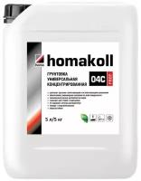 Грунтовка универсальная Homakoll 04C Prof, 5 л, концентрат, для всех типов основания