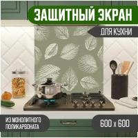 Защитный экран для кухни 600 х 600 х 3 мм 