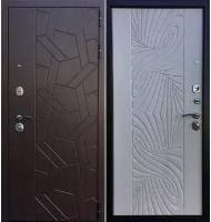 Дверь входная (стальная, металлическая) Ратибор Витраж 3К 