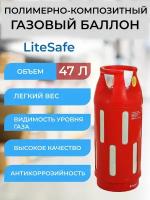 LITESAFE - Полимерно-композитный баллон для сжиженного газа 47л/20кг Индия