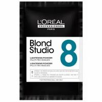 L'OREAL Blond Studio Пудра обесцвечивающая до 8 тонов для мультитехник, 50 г