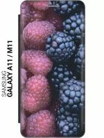 Чехол-книжка на Samsung Galaxy A11, M11, Самсунг А11, М11 c принтом 