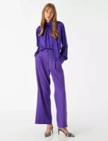 Блуза KOTON, размер 44, фиолетовый