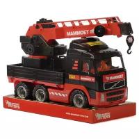 Автокран Mammoet Toys с поворотной платформой 203-03 Volvo (57099), 72 см