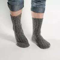 Носки Бабушкины носки, размер 38-40, серый