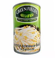 Ростки соевых бобов в рассоле, Green Fields, 410 гр. (основной 230 гр)