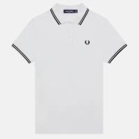 Поло FRED PERRY, размер 12, белый