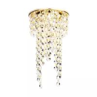 Светильник Ambrella light Crystal Spot MR16 с хрусталем, K2071 G/CL, GU5.3