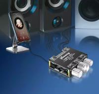 Аmplifier - усилитель мощности аудио для стационарных колонок, компьютера, авто, машины, наушников