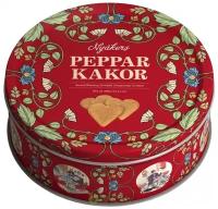 Печенье Nyakers Pepparkakor имбирное сердечки, 400 г