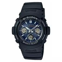 Наручные часы CASIO G-Shock AWG-M100SB-2A, черный, синий