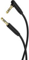 Аудио кабель AUX Borofone BL4 3.5мм jack на 3.5мм jack, 1м, цвет чёрный